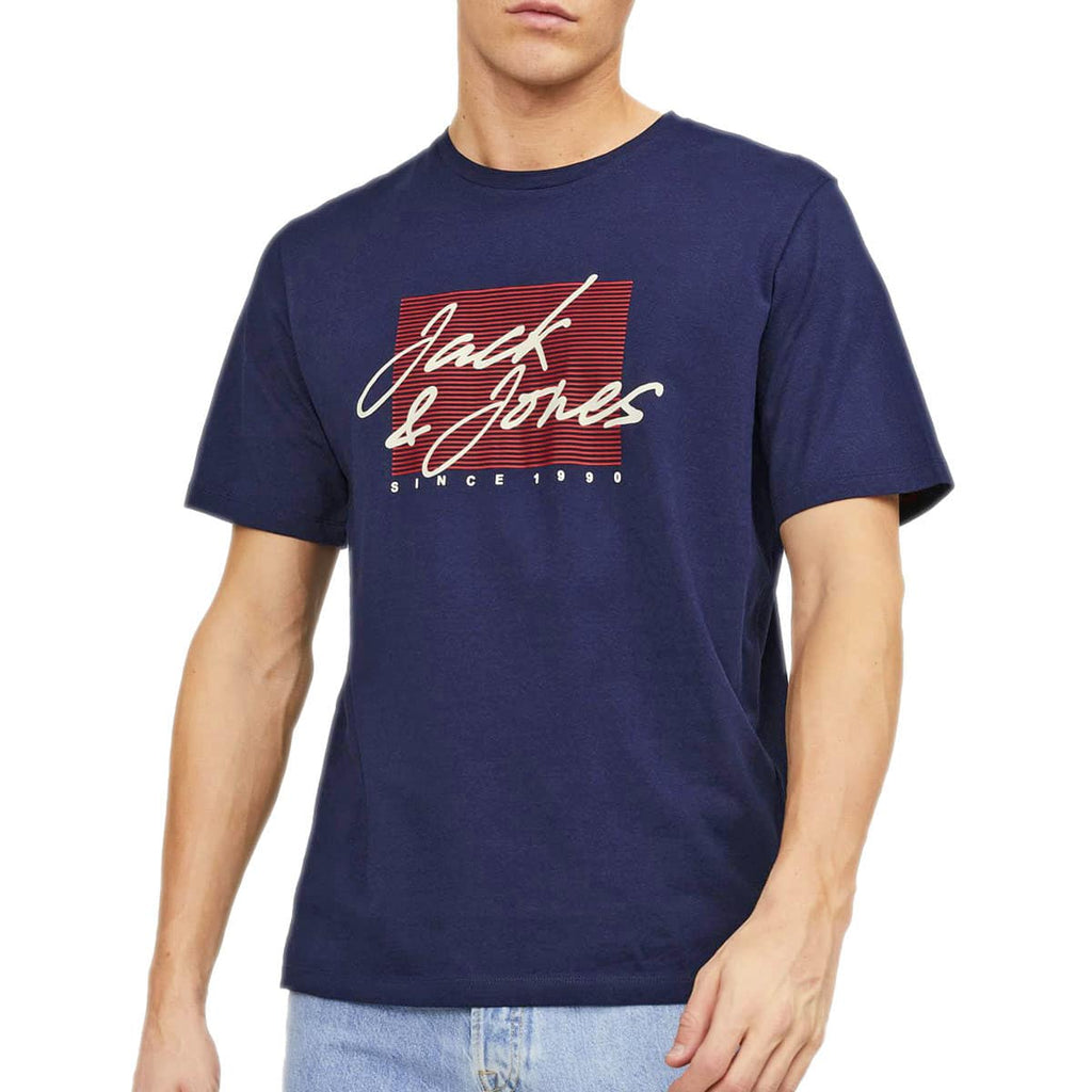 T-Shirt Stampa Maxi Logo ZURI Uomo JACKJONES