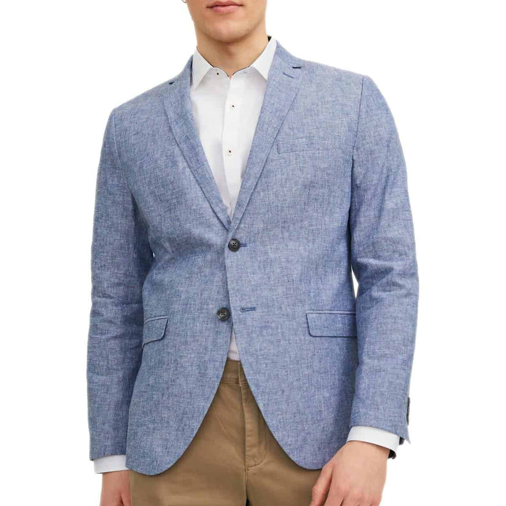 Blazer Slim Misto Lino-Cotone RIVIERA Uomo JACKJONES