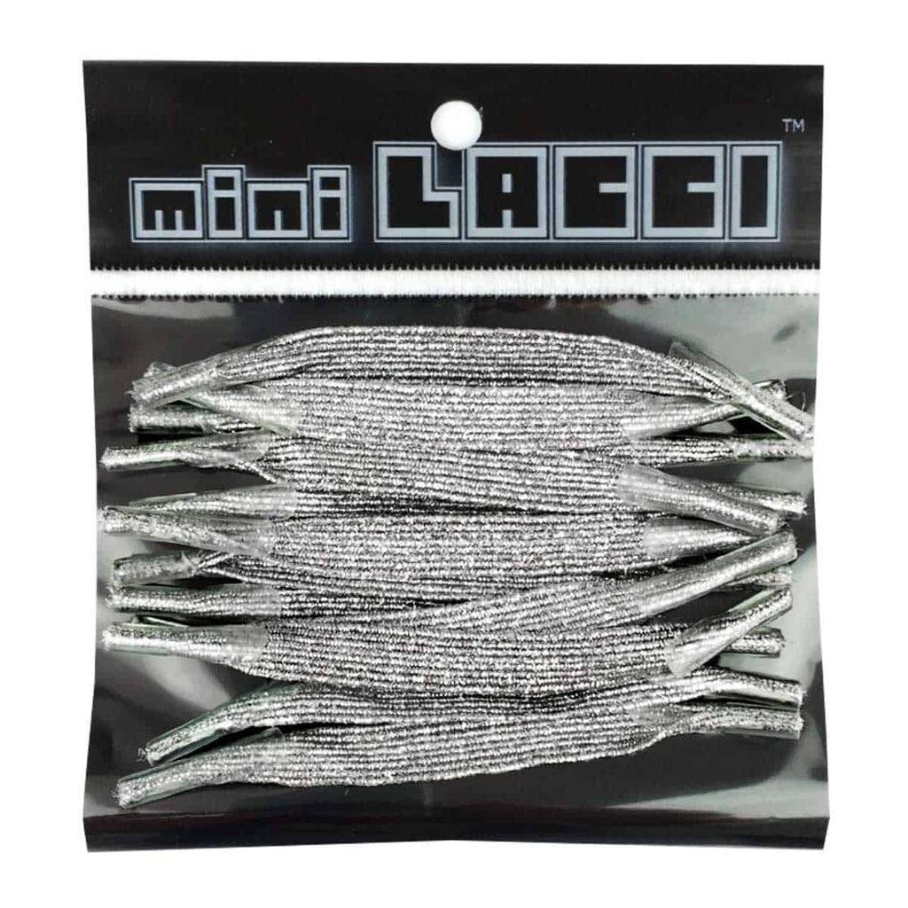 Mini Lacci Elastici 12pack SILVER - CREATIVA
