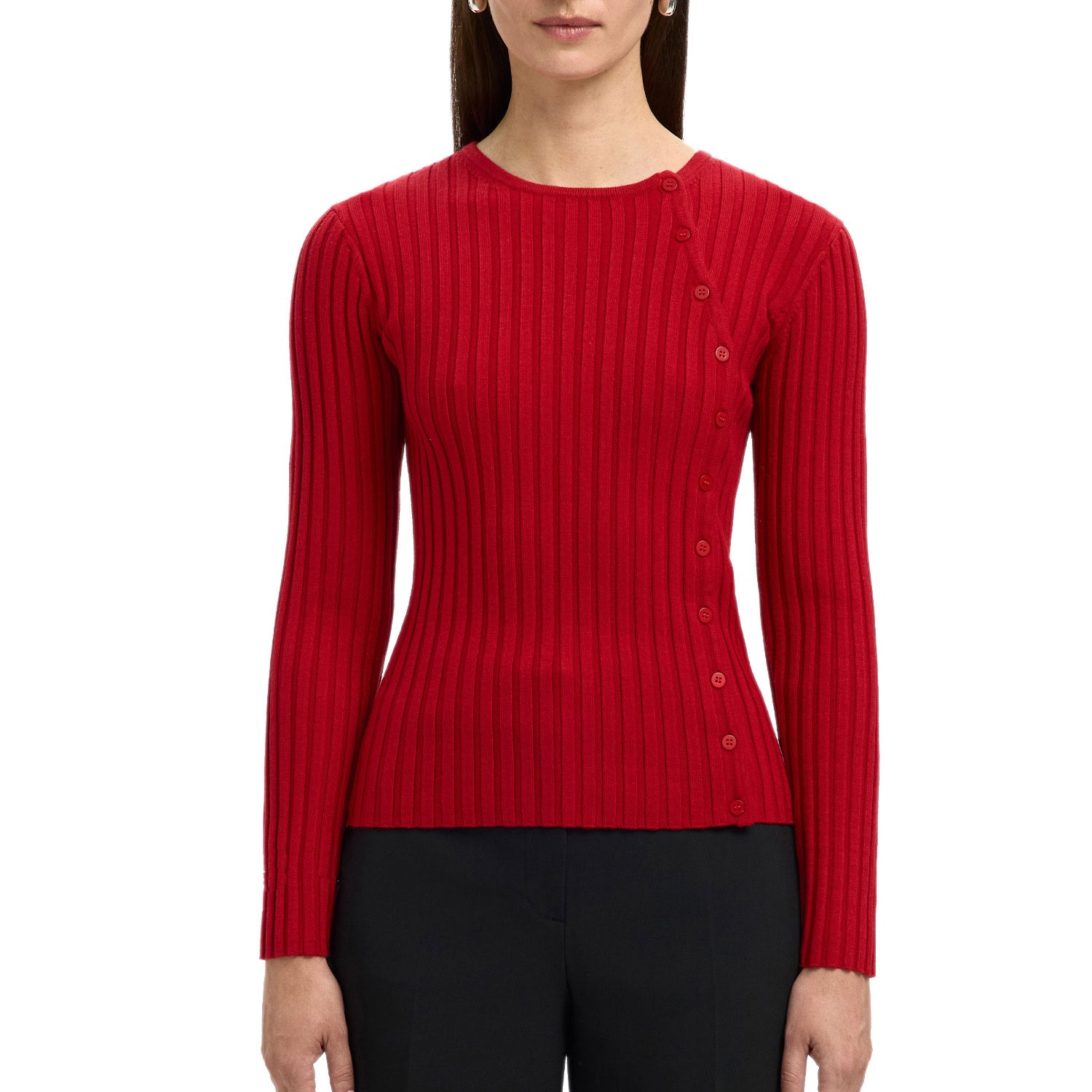 Maglione Chiusura Diagonale HELEN Donna SELECTED