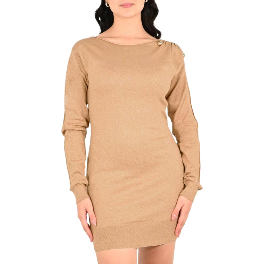 Abito Manica Lunga Lurex MW9600037 Donna MARKUP