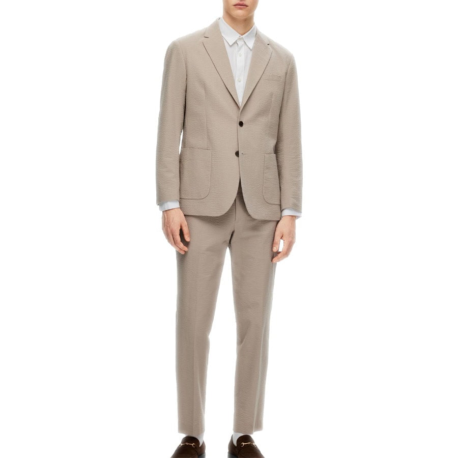 Completo Regular Fit Goffrato SMITH-SEERSUCKER Uomo SELECTED