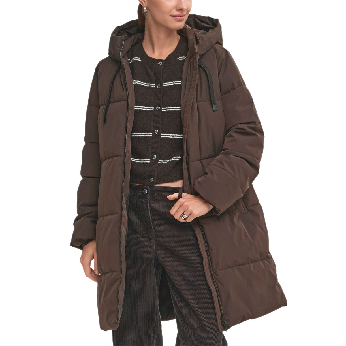 Giaccone Puffer Cappuccio BLAIR-LONG Donna JDY