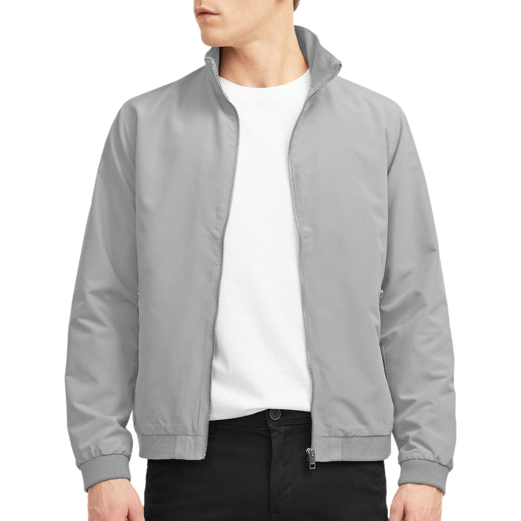 Giubbino Nylon Bomber Collo Lupetto RUSH-HARRINGTON Uomo JACKJONES