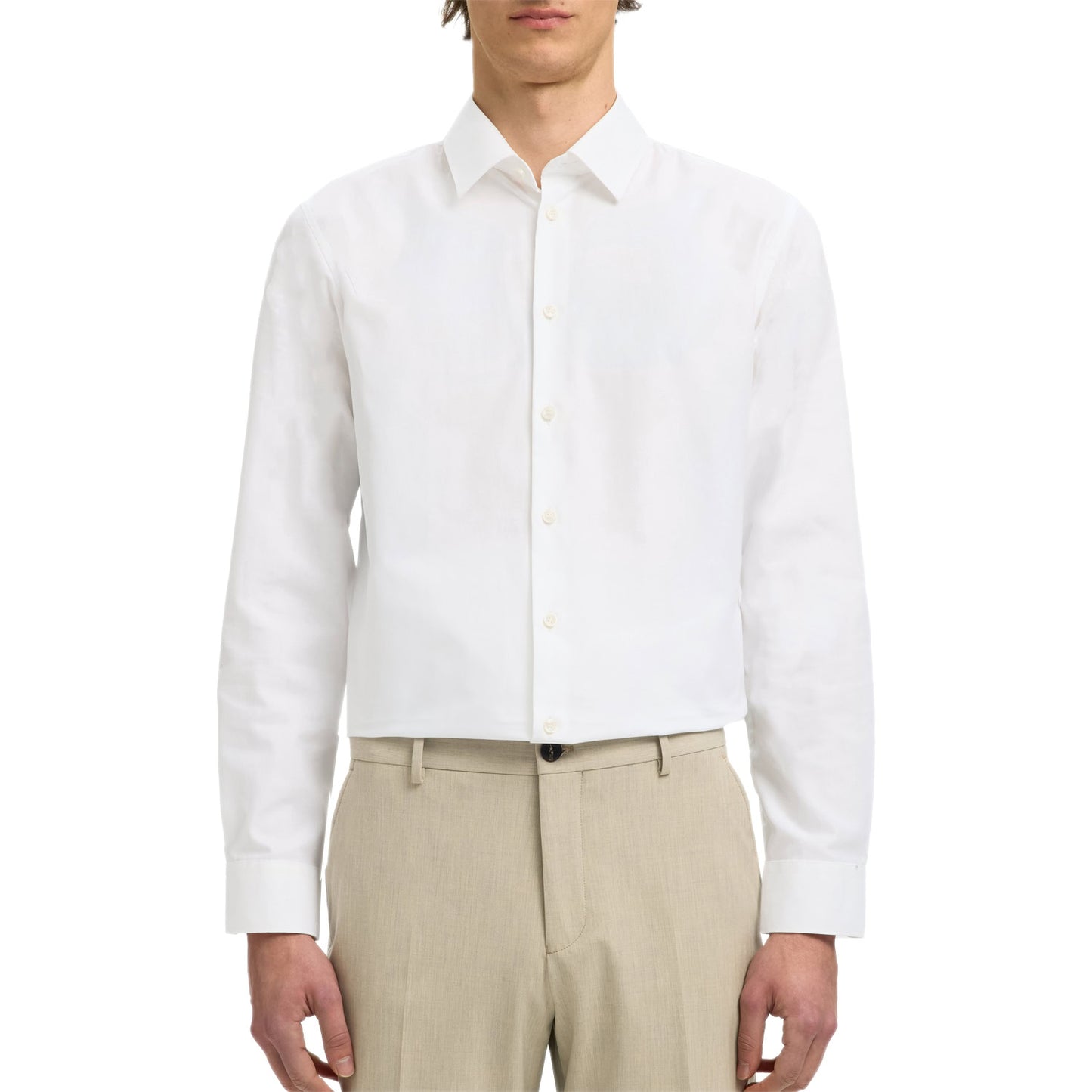 Camicia Classica Slim Fit Puro Cotone ETHAN-SHIRT Uomo SELECTED