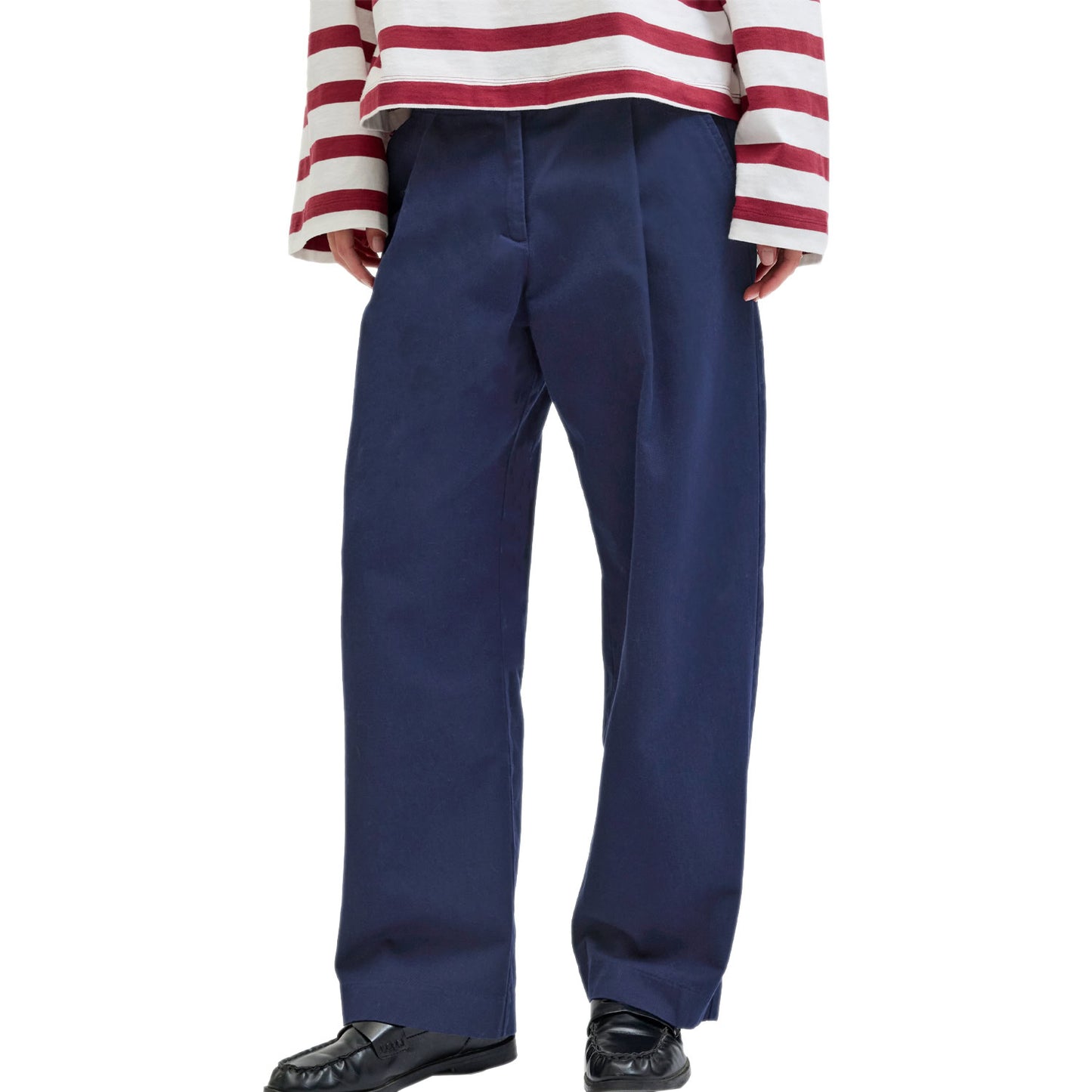 Panta Chino Barrel Fit MADDY-BARREL Donna JJXX