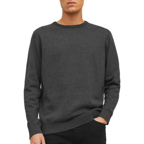 Maglia Classica Girocollo Puro Cotone BASIC-KNIT Uomo JACKJONES