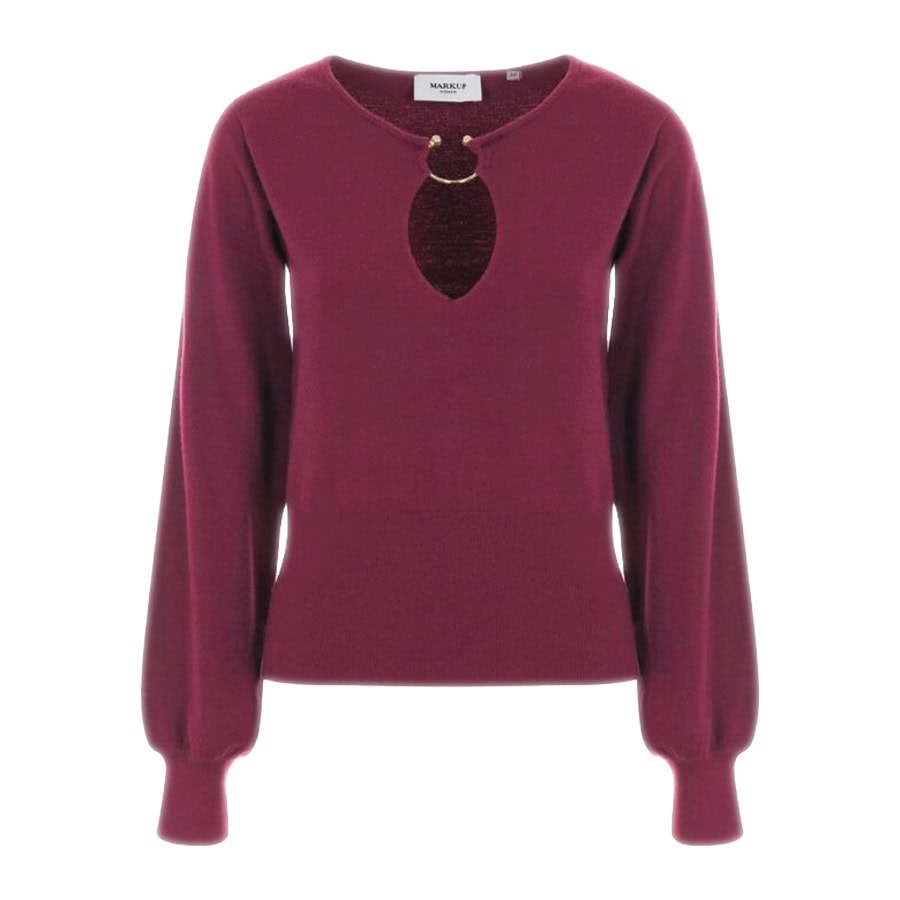 Maglione Crop Scollo Goccia 760079 Donna MARKUP