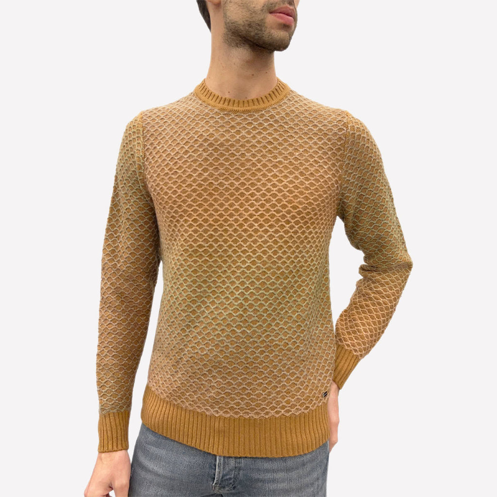 Maglione Nido d´Ape Misto Lana 790081 Uomo MARKUP