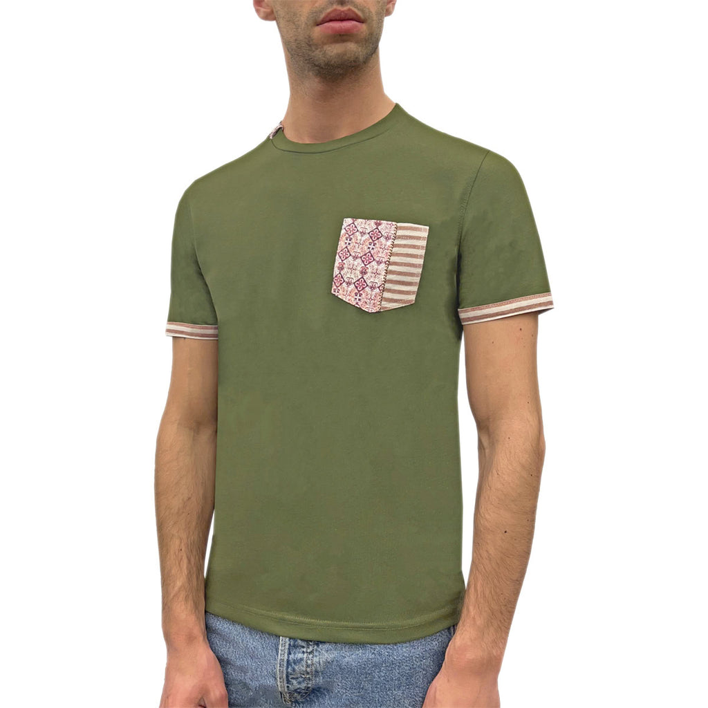 T-Shirt Taschino Dettagli Inserti 891042 Uomo MARKUP