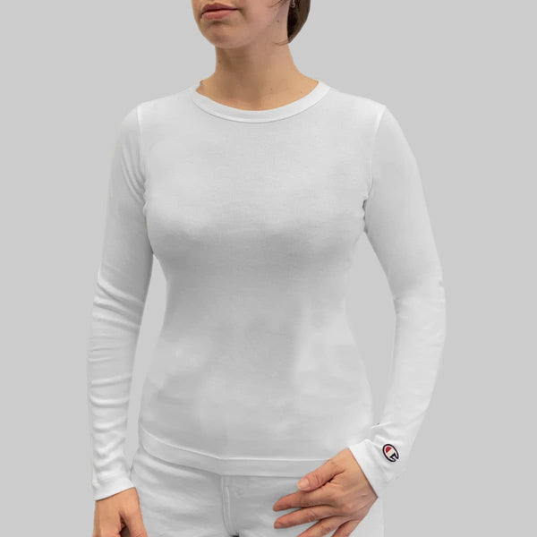 Maglietta Maniche Lunghe Slim Fit 117371 Donna CHAMPION