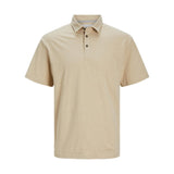 Polo Tinta Unita Misto Lino SOFT-LINEN Uomo JACKJONES