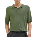 Polo in Maglia Misto Viscosa WILLIAM-KNIT Uomo POLO
