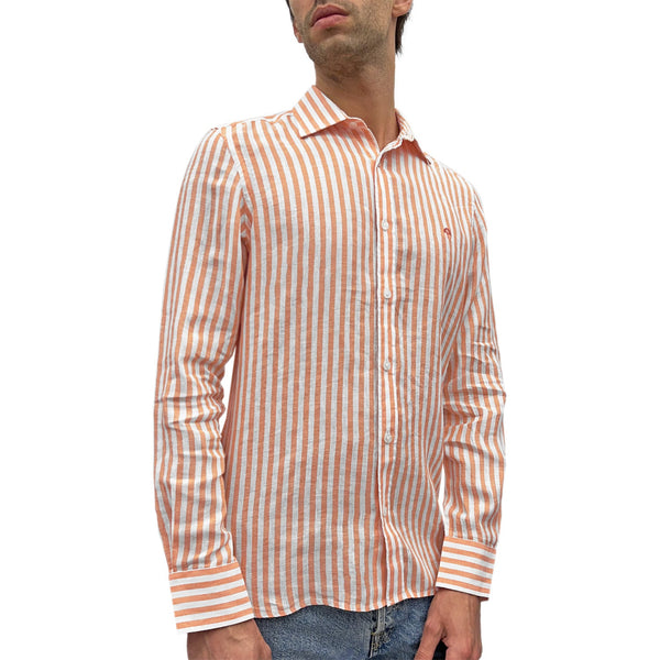 Camicia Puro Lino Rigata 664388 Uomo NORTHSAILS