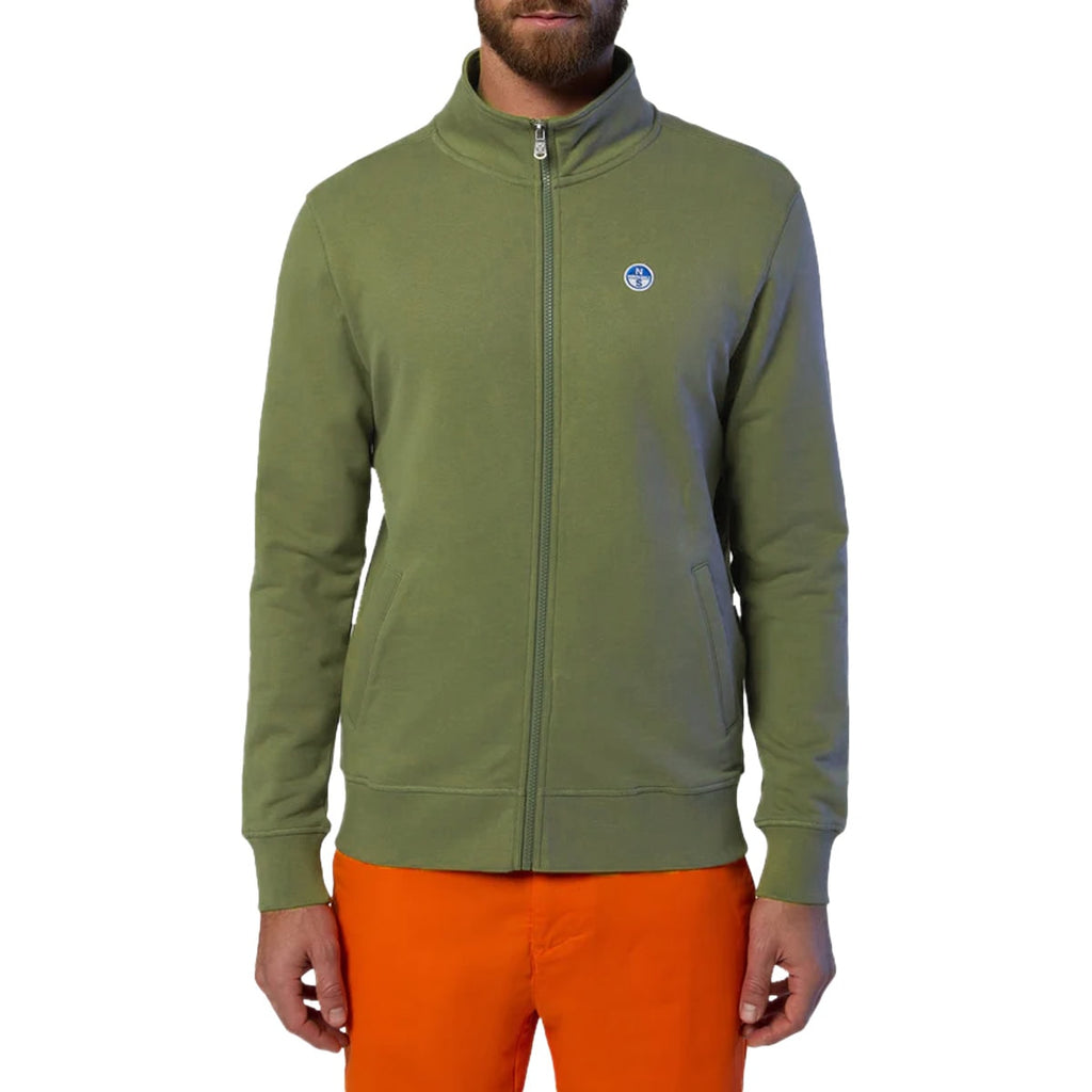 Felpa Felpata Zip Mini Patch 691256 Uomo NORTHSAILS