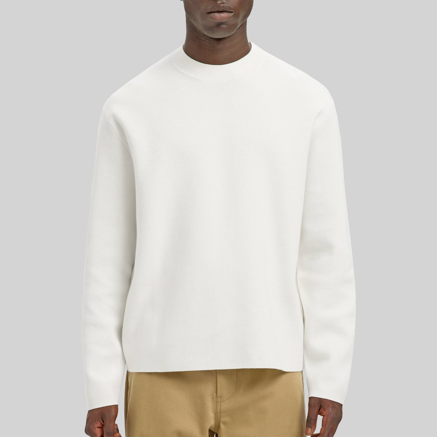 Lupetto Misto Cotone MIKE-MOCK Uomo SELECTED