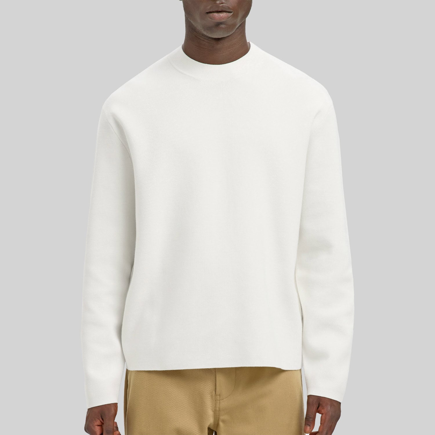 Lupetto Misto Cotone MIKE-MOCK Uomo SELECTED