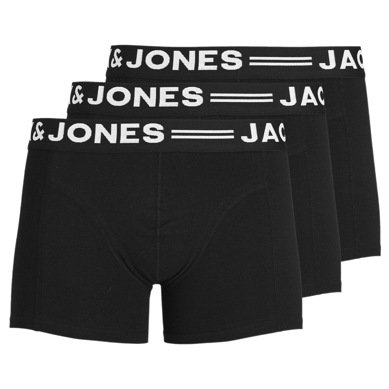 Mutande Boxer 3 Pack Big Logo SENSE-TRUNK Uomo JACKJONES