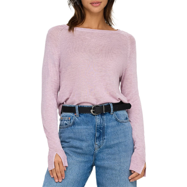 Maglia Girocollo M.Raglan Spacchi VIENNA Donna ONLY
