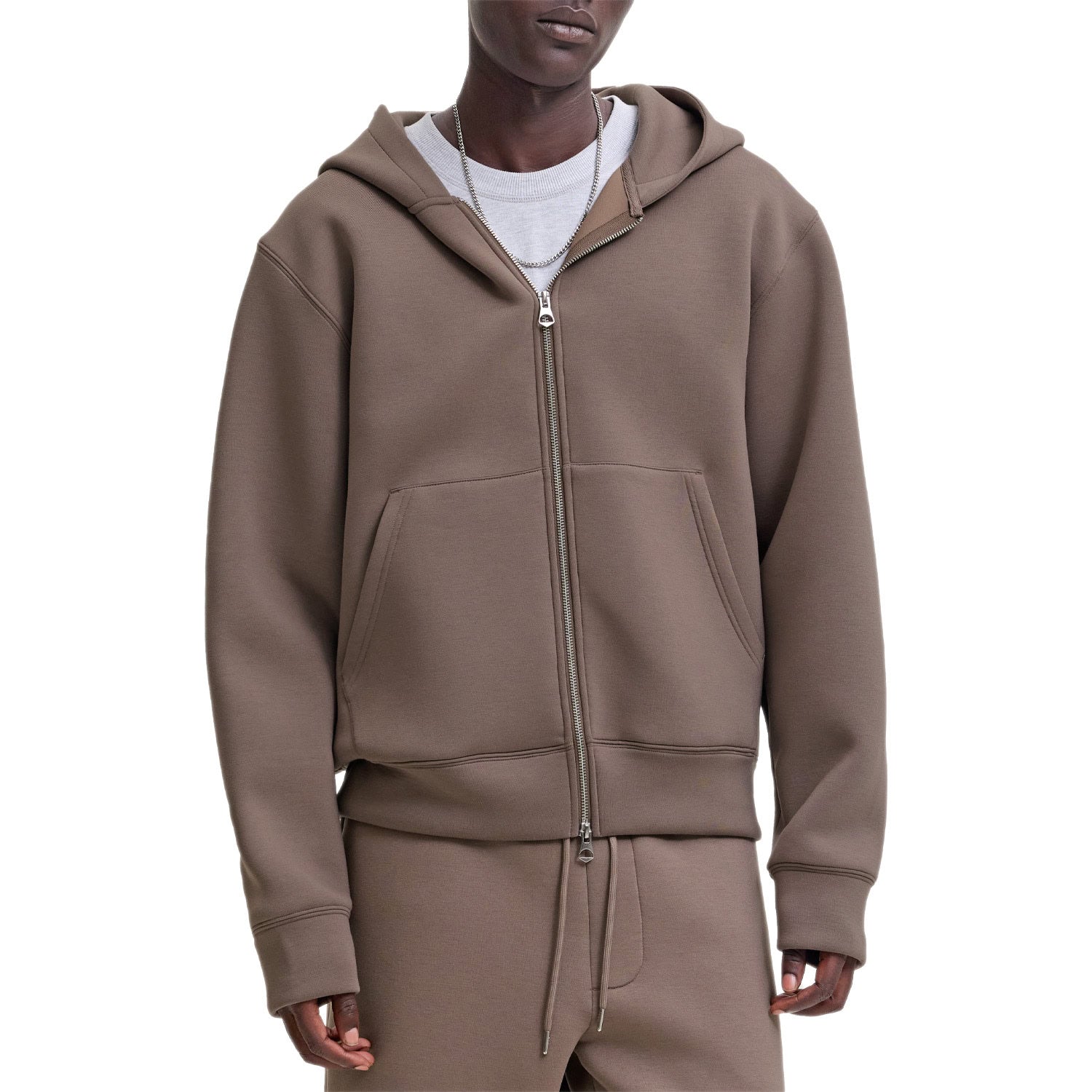 Felpa Neoprene Zip Cappuccio LEGACY-SCUBA Uomo JACKJONES