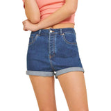 Short Denim Slim Fit Risvolto HAZEL-SHORT Donna JJXX
