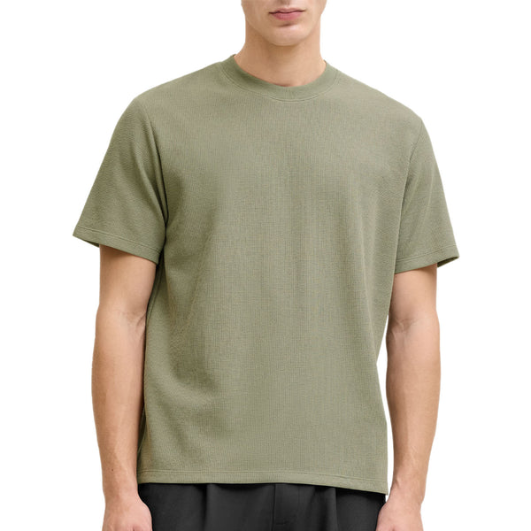 T-Shirt Over Tessuto Waffle AUSTIN-TEE Uomo JACKJONES