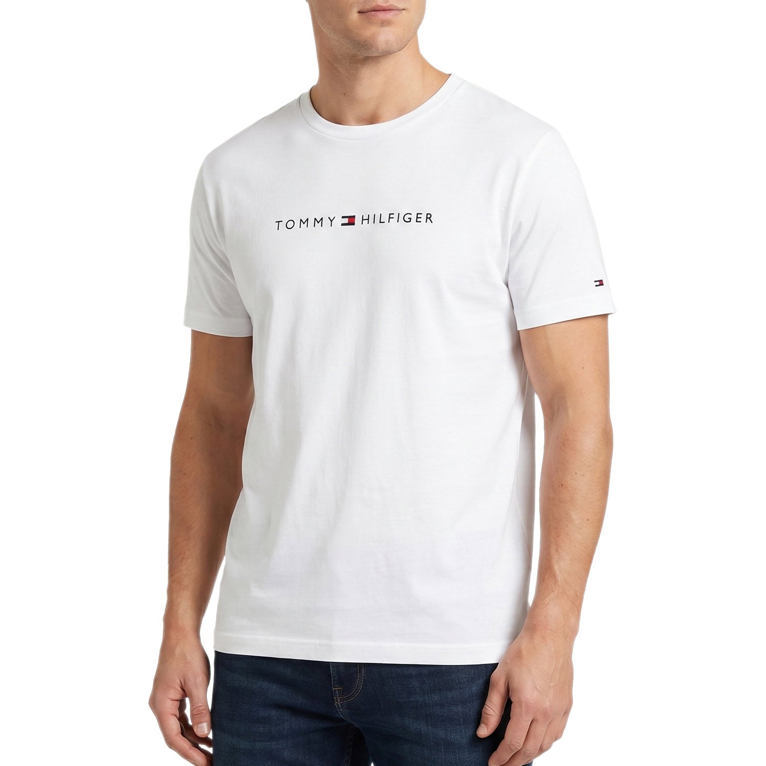 Tshirt Oversize Text Logo UM0UM03685 Uomo TOMMYHILFIGER