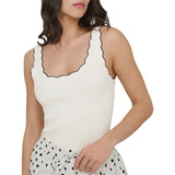 Canotta Costine Orlo Contrasto NANNA Donna JDY