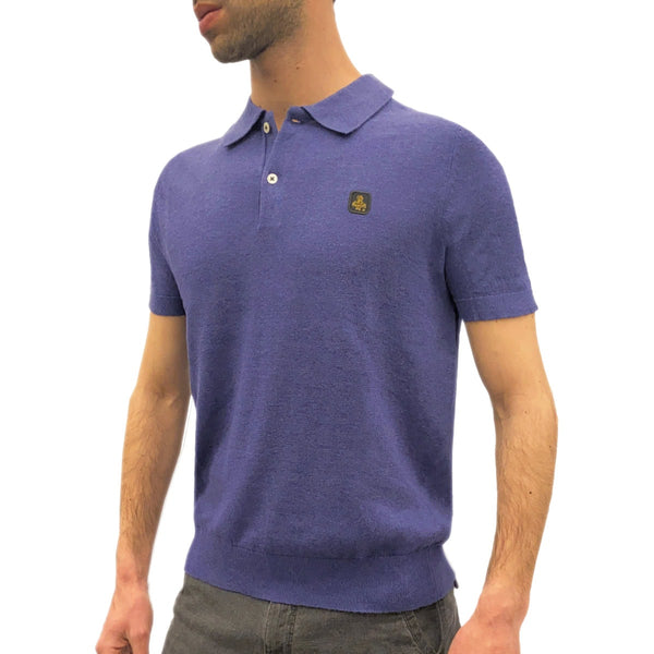 Polo Ma.Corte Misto Lino 28600-SAND Uomo REFRIGIWEAR