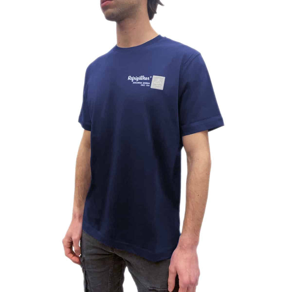 T-Shirt Mini Logo Gommato BLANCO Uomo REFRIGIWEAR