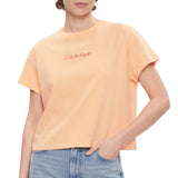T-Shirt Oversize Logo Ricamato LV00QS7593 Donna CALVINKLEIN