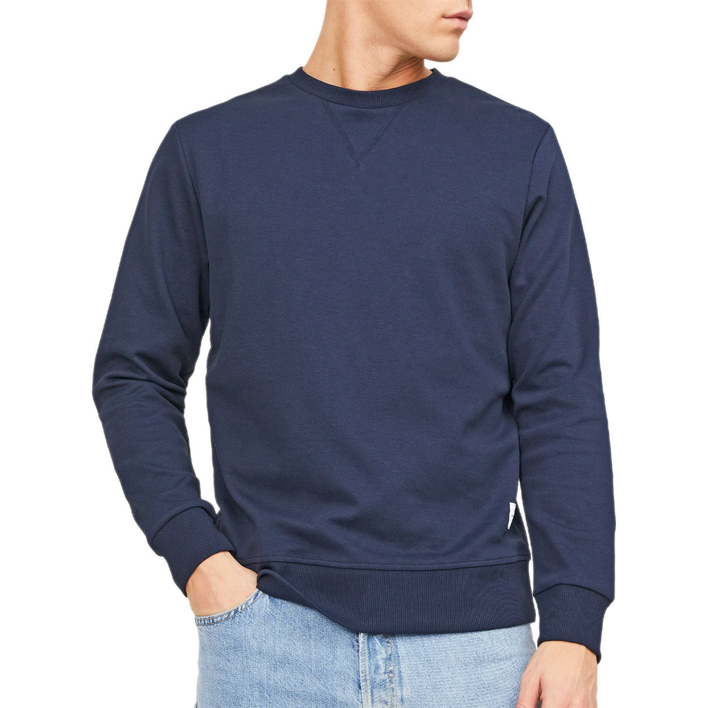 Felpa Jersey Girocollo BASIC-SWEAT Uomo JACKJONES