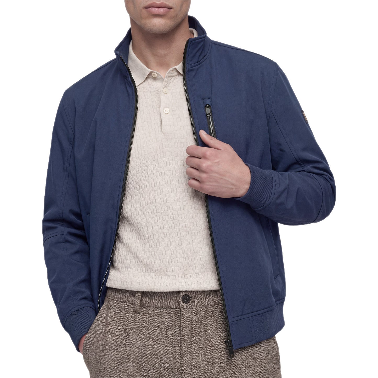 Giubbino Neoprene Felpato Bomber LIAM-SOFTSHELL Uomo JACKJONES