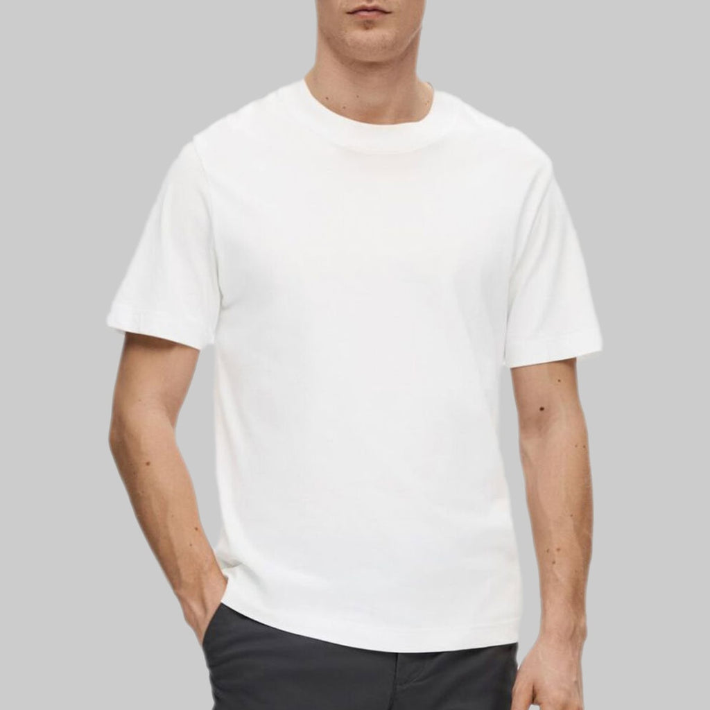 T-Shirt Cotone Fiammato ASPEN Uomo SELECTED