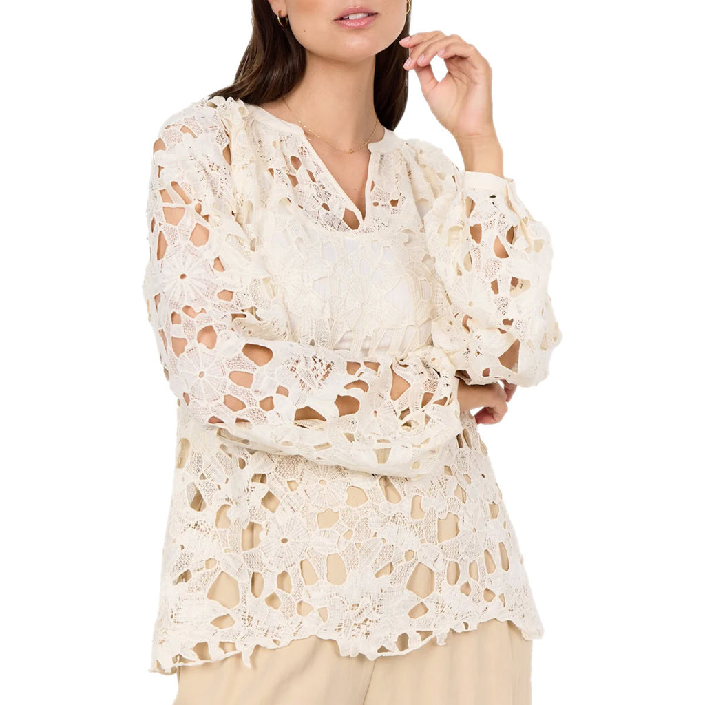 anica Lunga Palloncino Pizzo Viscosa PAJA1 Donna SOYACONCEPT