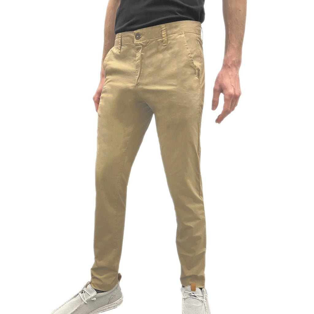 Panta Chino Slim Popeline SORRENTO Uomo SQUAD2