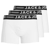 Mutande Boxer 3 Pack Big Logo SENSE-TRUNK Uomo JACKJONES