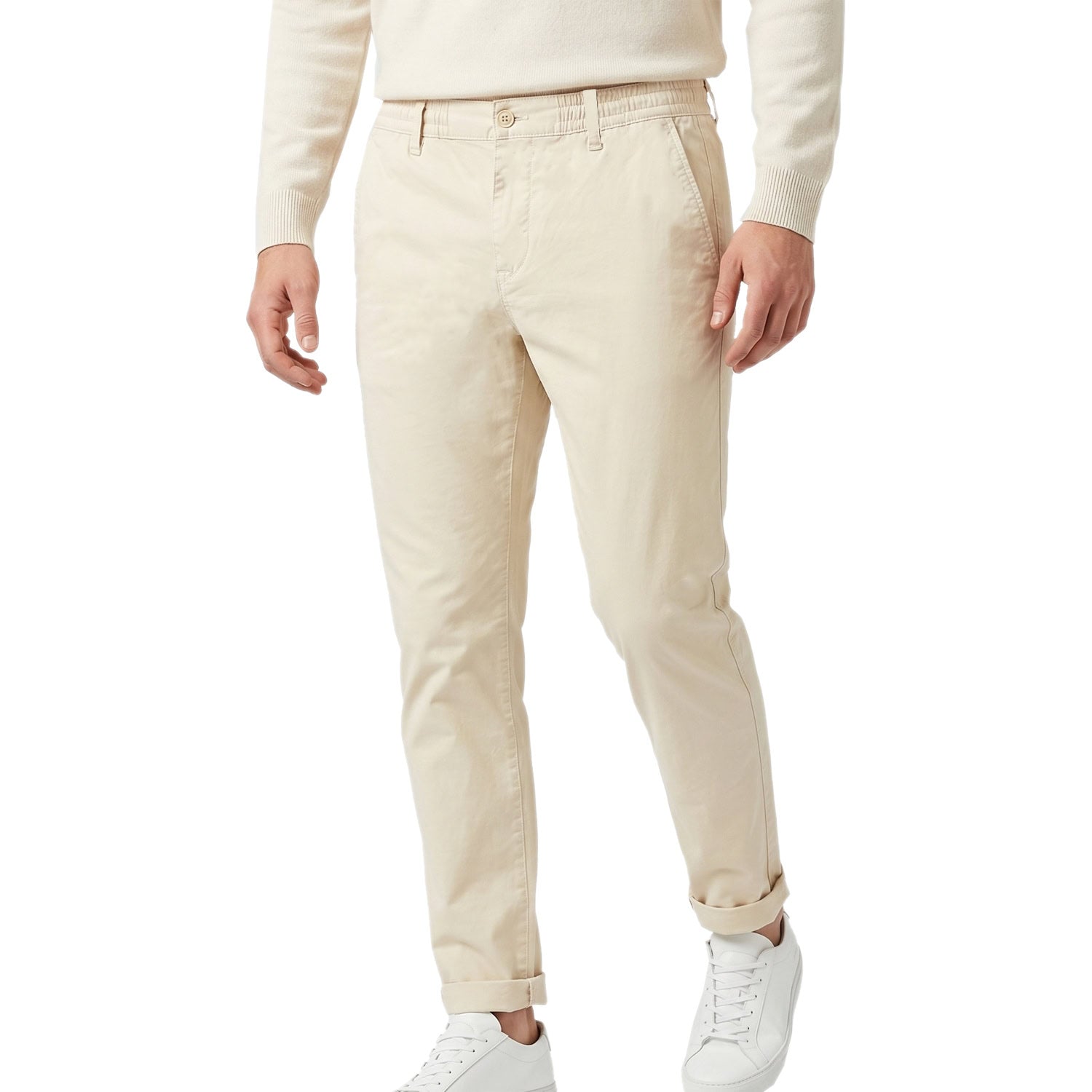 Panta Coulisse Regular Fit Misto Lino PMC207 Uomo CENSURED