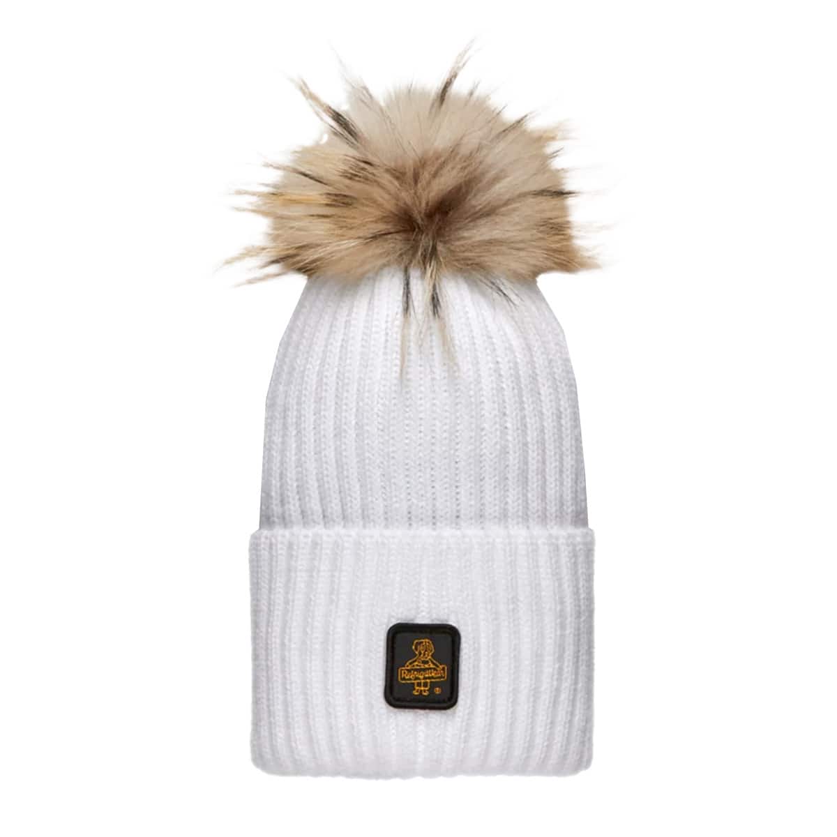 Cappello Cuffia Pompon Vero Pelo SNOWFLAKE Donna REFRIGIWEAR