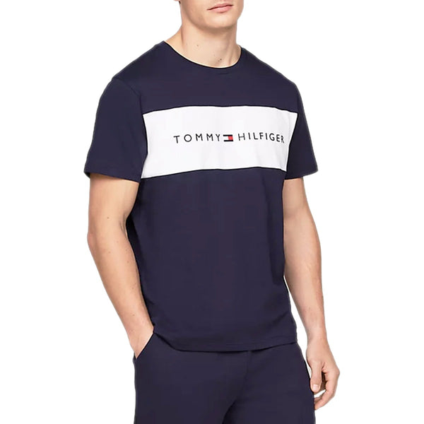 T-Shirt Banda Logata Petto 03418 Uomo TOMMYHILFIGER