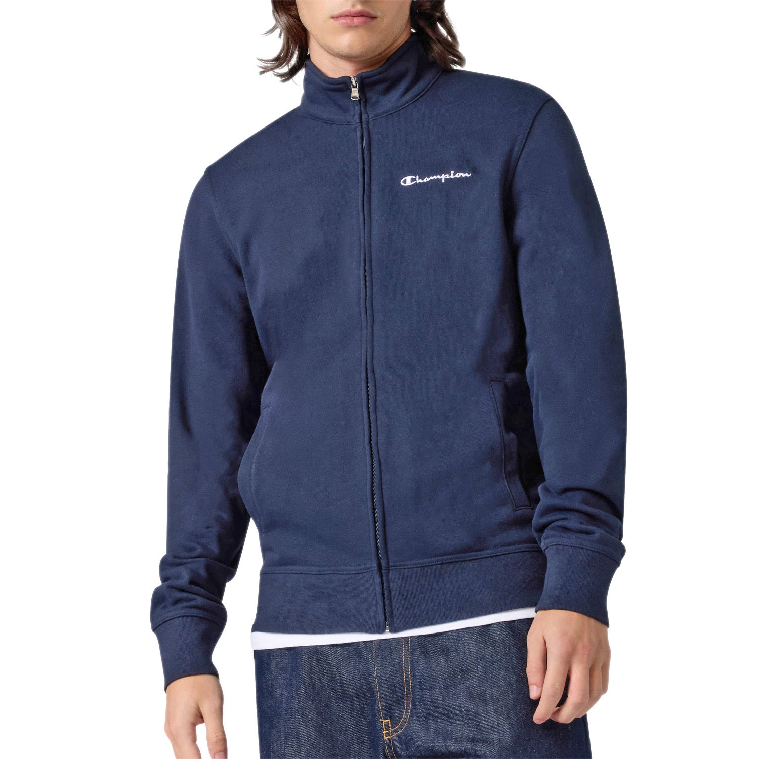 Felpa Garzata Lupetto Full Zip 222167 Uomo CHAMPION