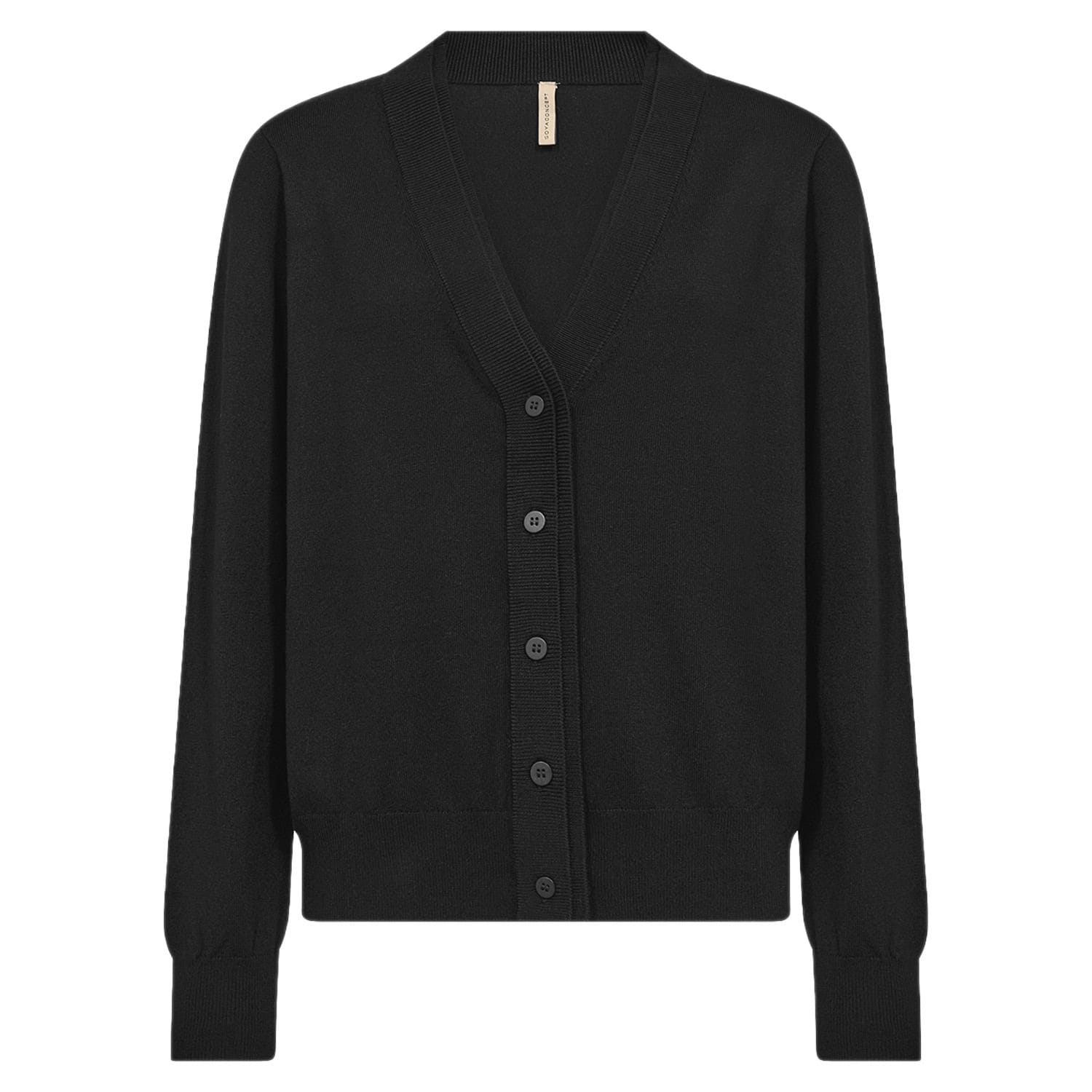 Cardigan in Maglia Scollo "V" Misto Viscosa DOLLIE811 Donna SOYACONCEPET