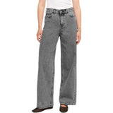 Jeans Palazzo Vita Alta 100.Cotone TOKYO-WIDE Donna JJXX