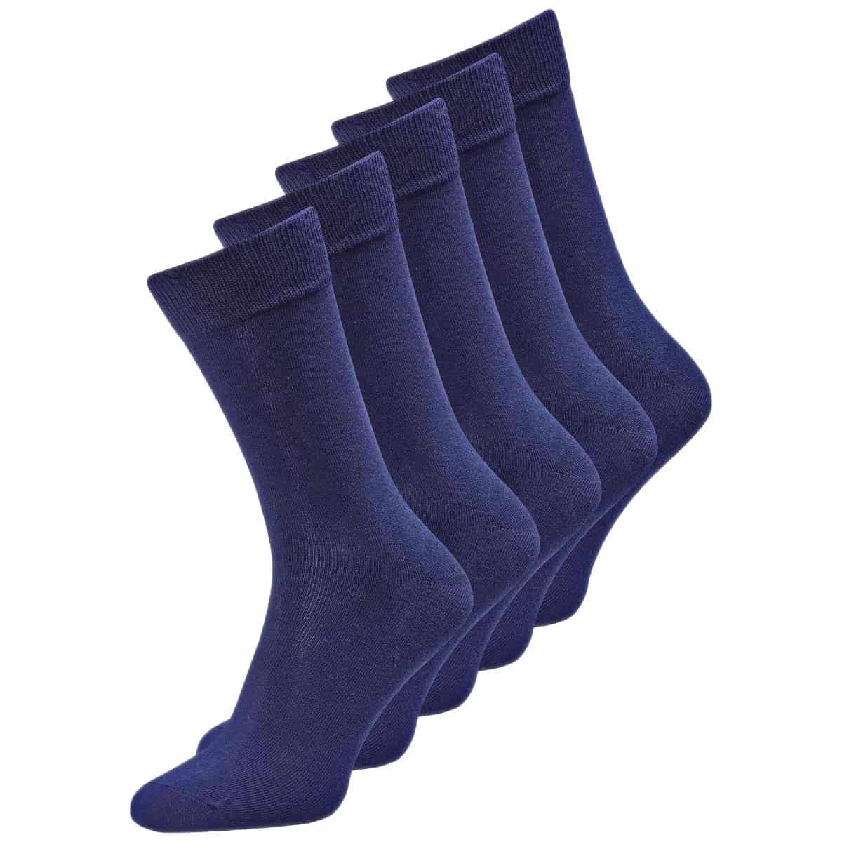 Calza Media 5 Paia Tinta Unita JENS Uomo JACKJONES