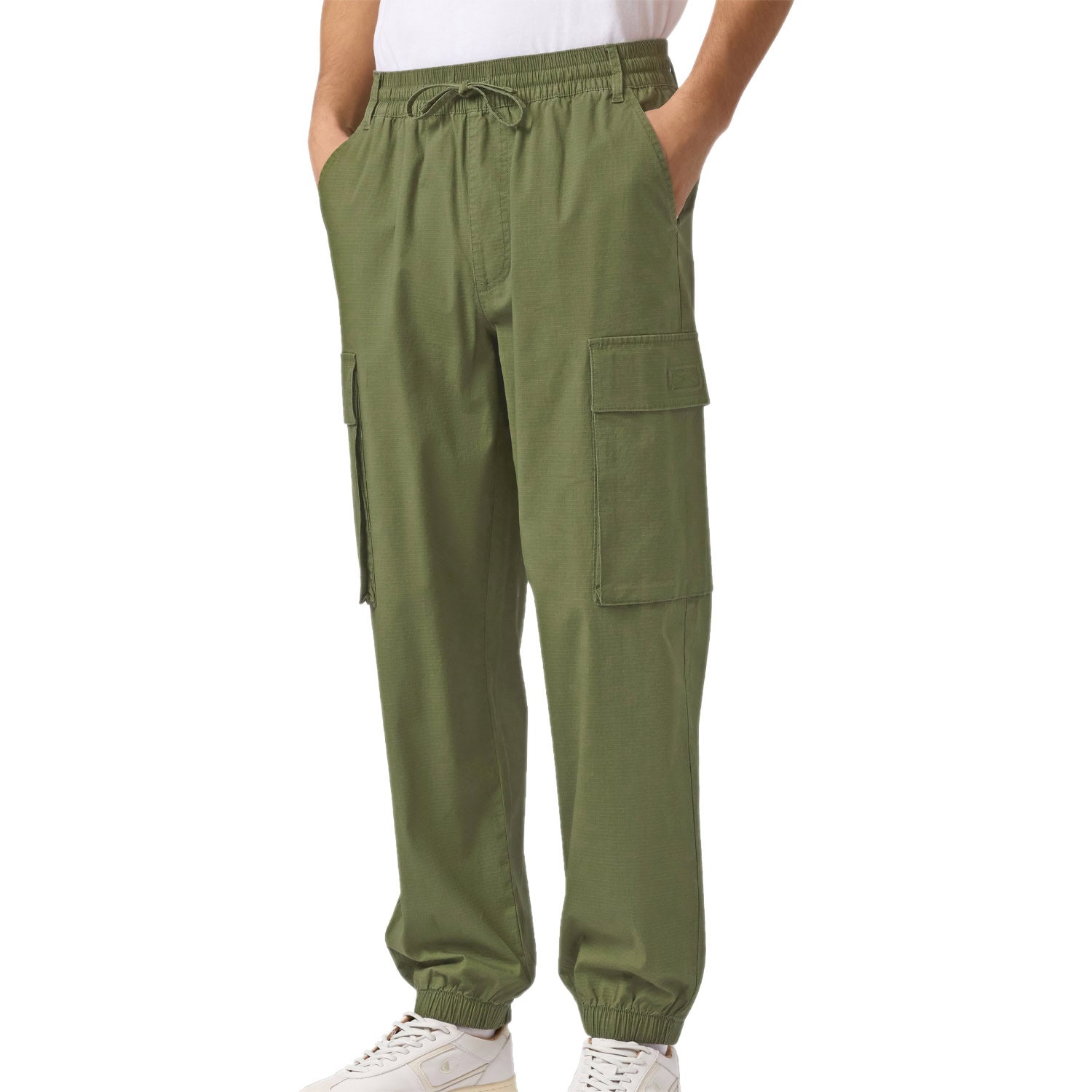 Panta Cargo Cotone RipStop Elasticizzato Polsino 221867 Uomo CHAMPION
