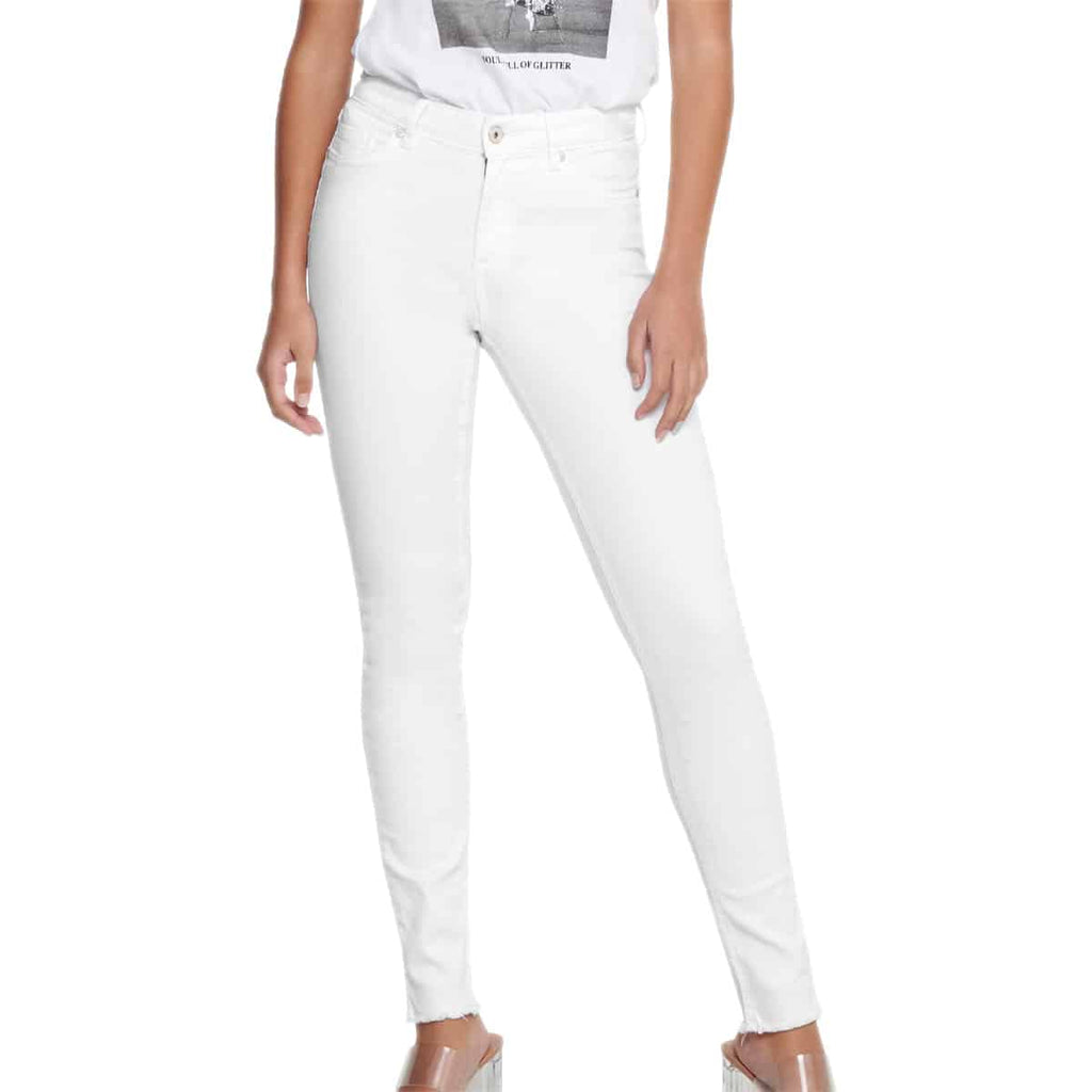 Jeans Skinny Fit Fondo Vivo BLUSH-RAW Donna ONLY