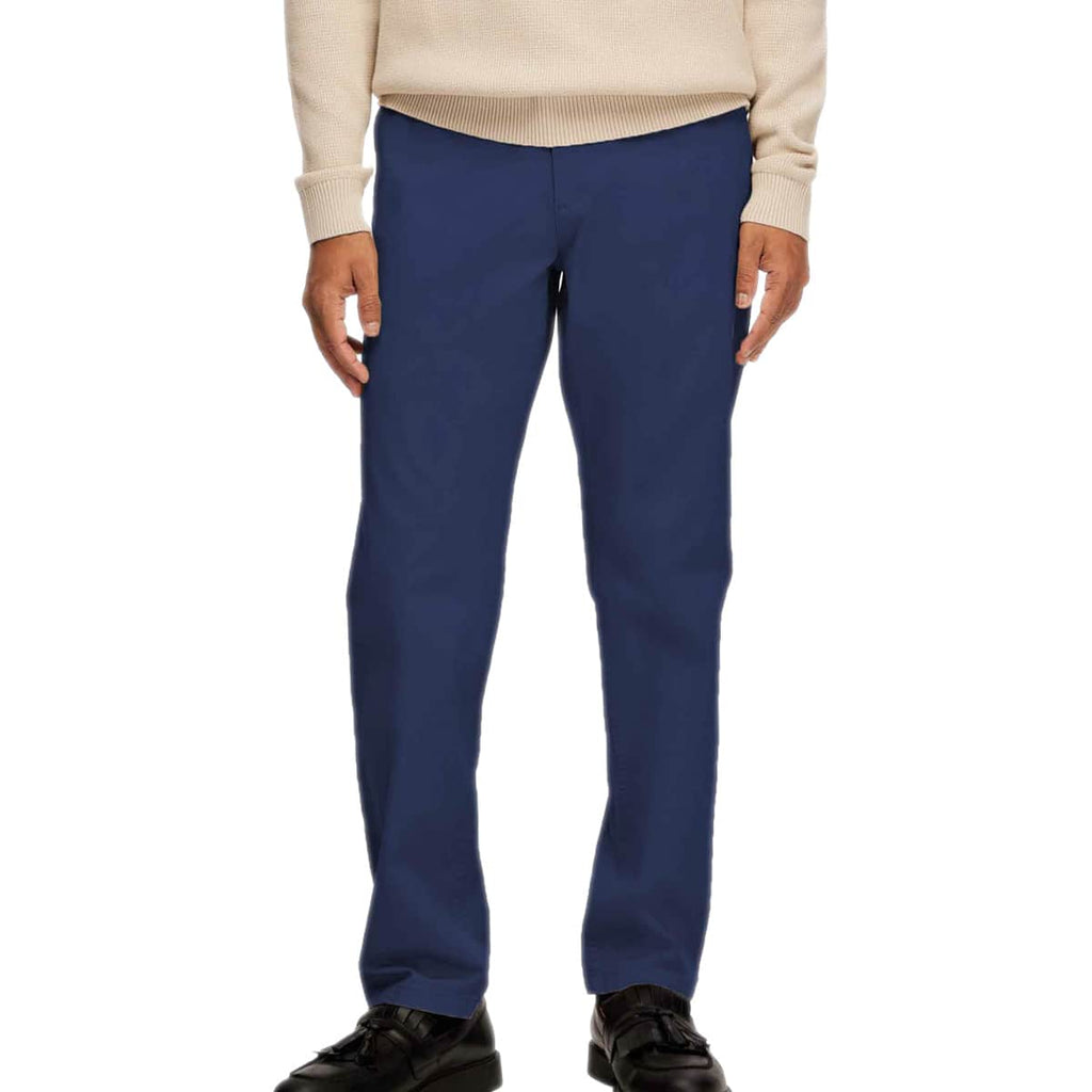 Pantalone Chino Slim Elasticizzato BILL-FLEX Uomo SELECTED
