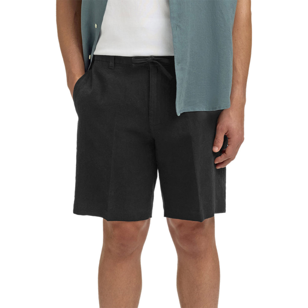 Bermuda Chino Misto Lino LEROY-LINEN Uomo SELCTED