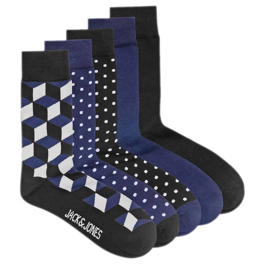 Calze Medie 5 Paia Fantasia TOMMY Uomo JACKJONES