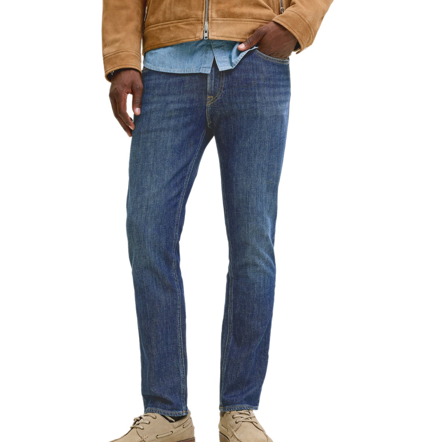 Jeans Regular Fit Elasticizzato CLARK-ORIGINAL 414 Uomo JACKJONES